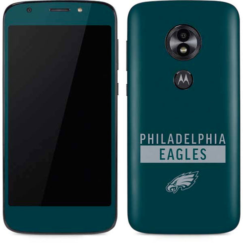 NFL Philadelphia Eagles Green Performance Series Moto E5 Play Skin
